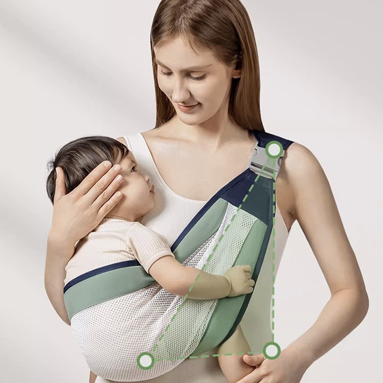 Ergonomic Baby Carrier Newborn To Toddler - Porta-bebês frontal ajustável com assento de