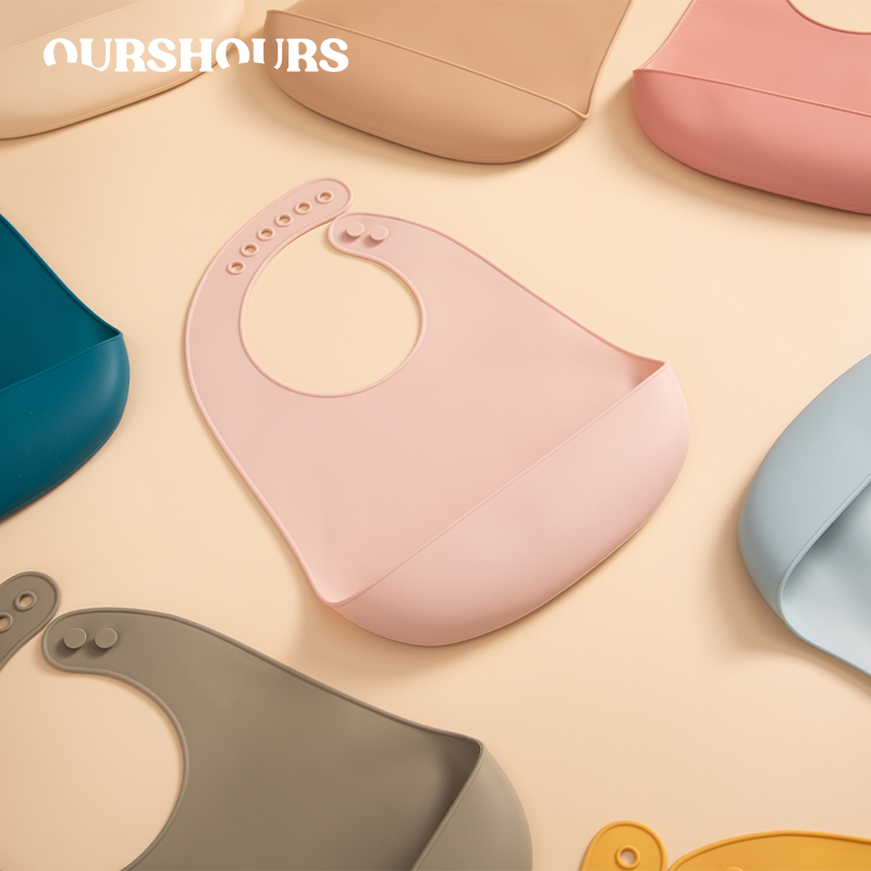 Waterproof Baby Bibs Silicone - Food Grade Bebê Silicone Macio Babadores
