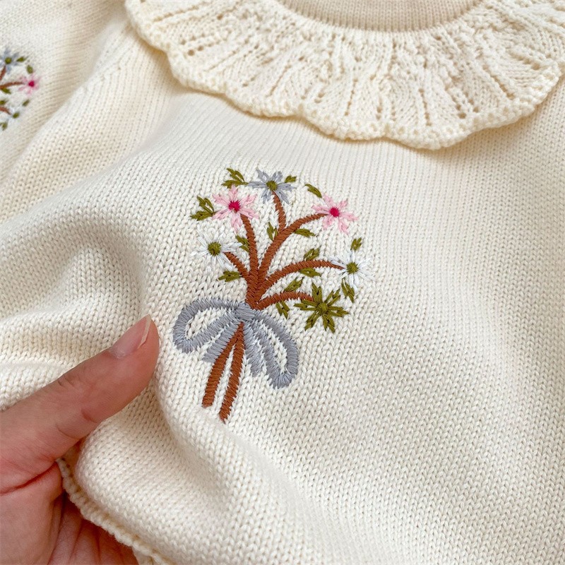 Macacão recém-nascido bordado  - Newborn Baby Girl Romper Floral avaliação e preço