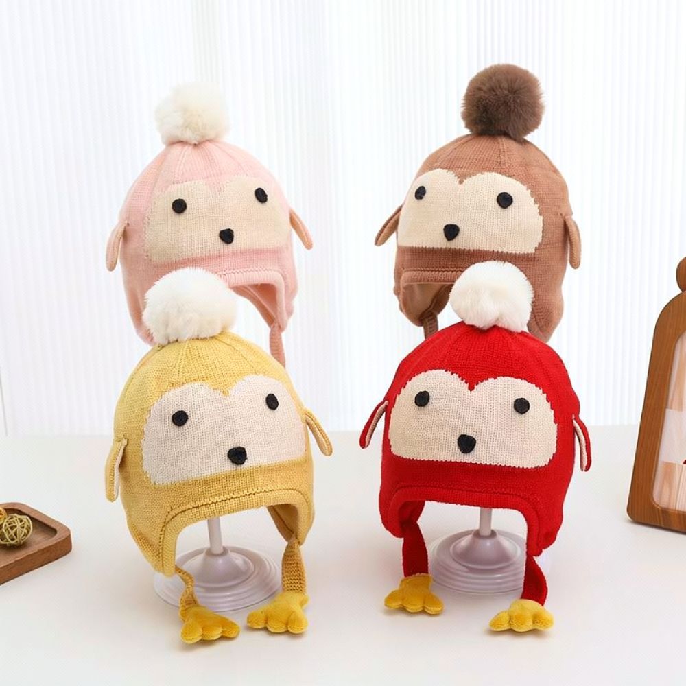 Adorável gorro de inverno com  - Infant Beanie Hat With Ears avaliação e preço