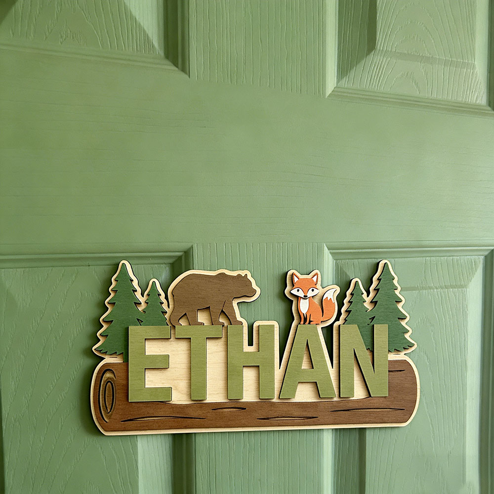 Placa de Madeira Personalizada - Nursery avaliação e preço