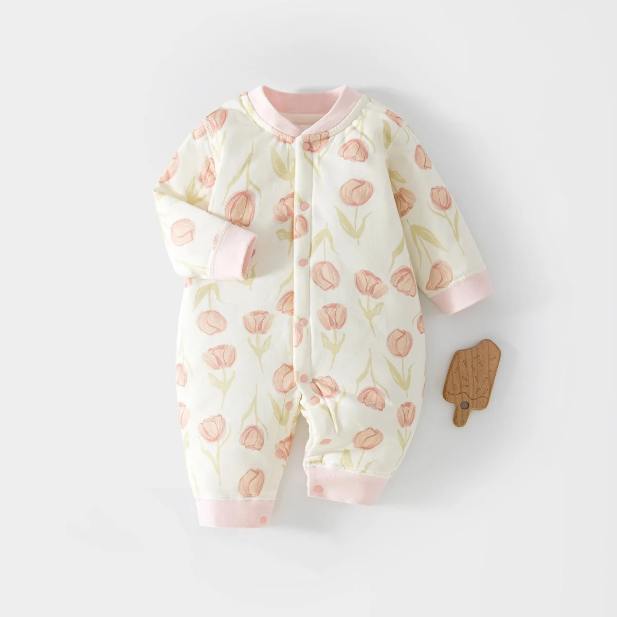 Macacão de Bebê Recém-Nascido  - Newborn Baby Girl Romper Floral avaliação e preço