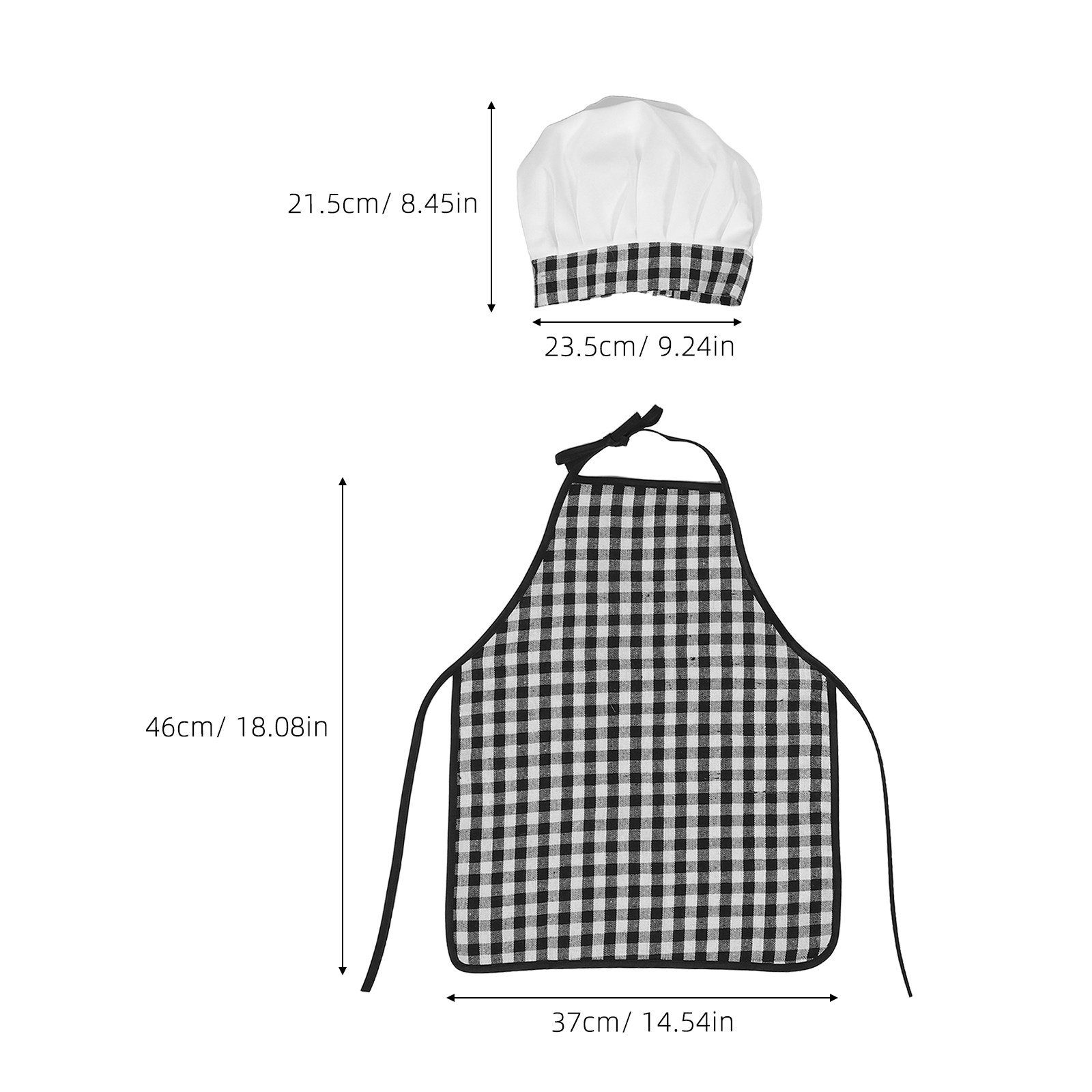 Conjunto de avental e chapéu d - Infant Photography Props Outfit avaliação e preço