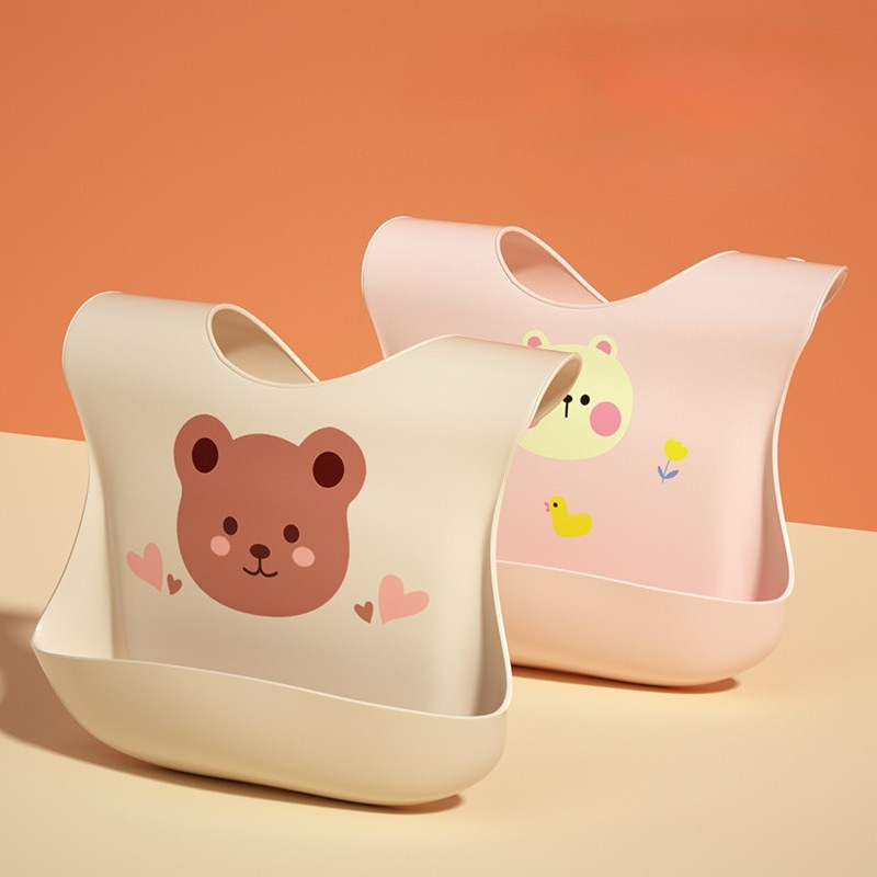 Babadores Impermeáveis de Sili - Waterproof Baby Bibs Silicone avaliação e preço