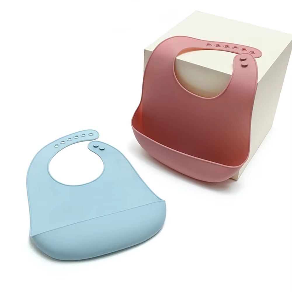 1 Peça Babadores de Silicone d - Waterproof Baby Bibs Silicone avaliação e preço