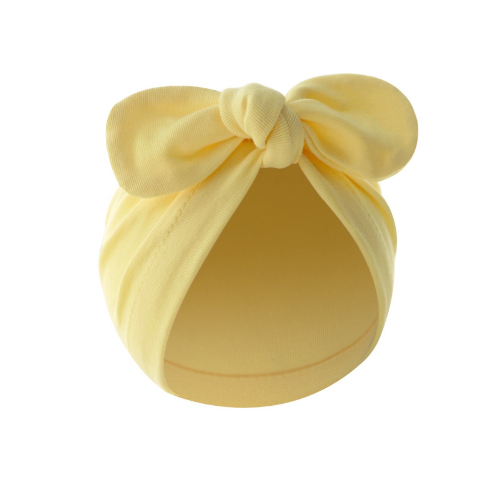Chapéu de nó de flor bonito al - Infant Beanie Hat With Ears avaliação e preço