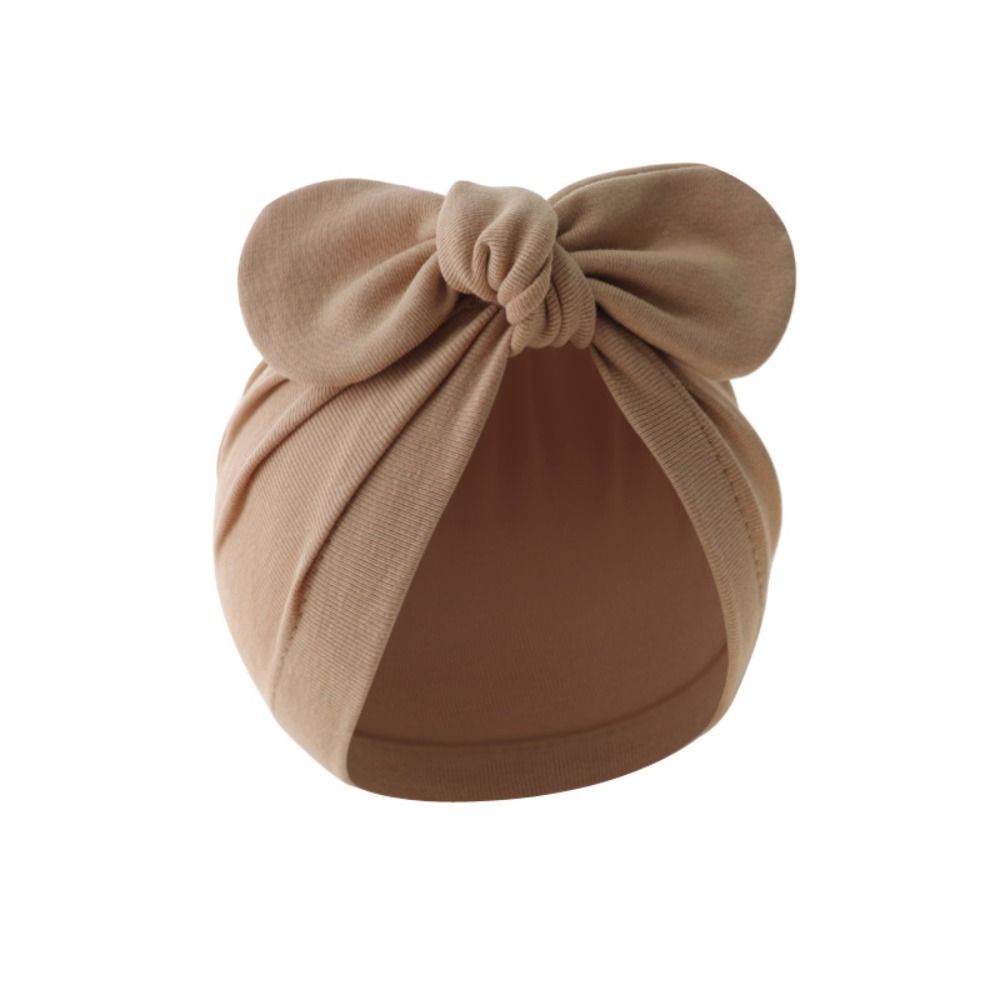 Chapéu de nó de flor bonito al - Infant Beanie Hat With Ears avaliação e preço