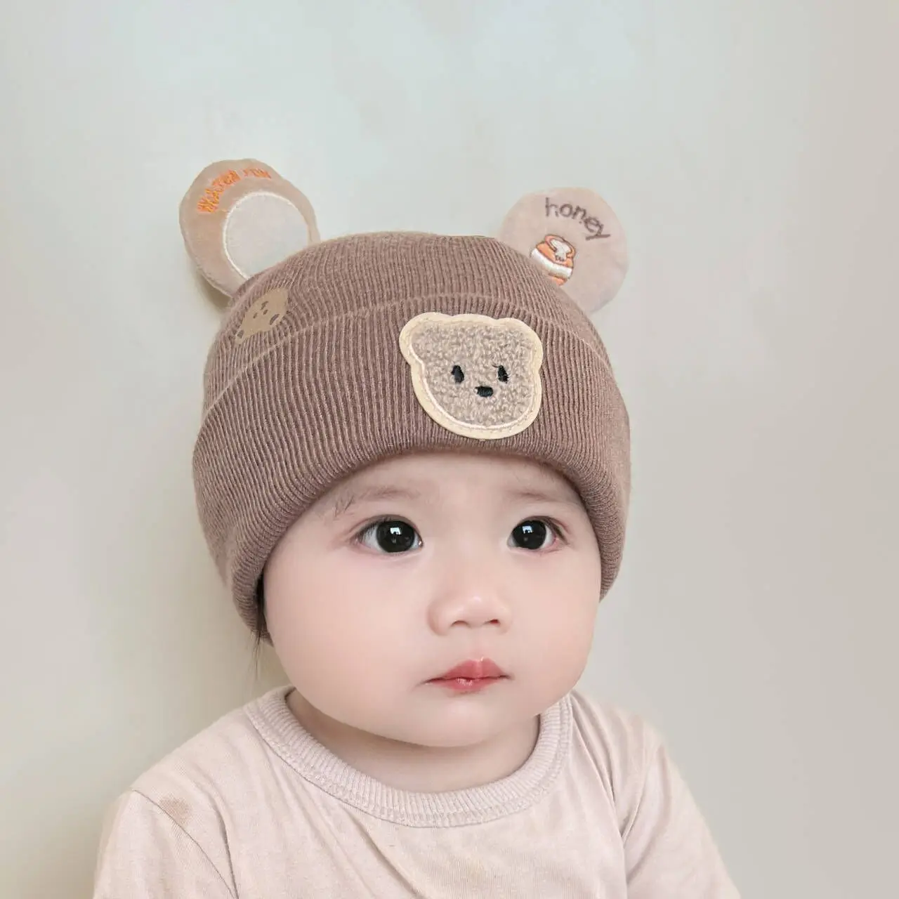 Wnter quente bebê gorro chapéu - Infant Beanie Hat With Ears avaliação e preço