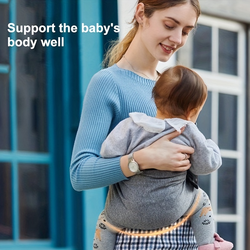 Mochila Portátil para Bebês co - Ergonomic Baby Carrier Newborn To Toddler avaliação e preço
